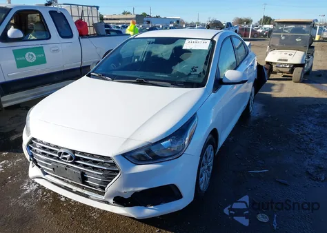 2019 Hyundai Accent Se z USA, uszkodzony, nr VIN 3KPC24A32KE040260